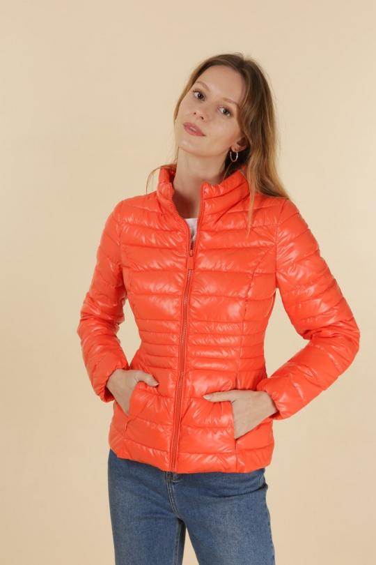 Doudounes Femme Chocolat Attrait Paris AT8089B Efashion Paris