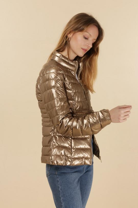 Doudounes Femme Chocolat Attrait Paris AT8089B Efashion Paris