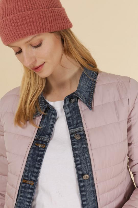 Doudounes Femme Jaune clair Attrait Paris AT8288 Efashion Paris