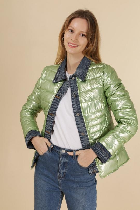 Doudounes Femme Noir Attrait Paris AT8288B Efashion Paris