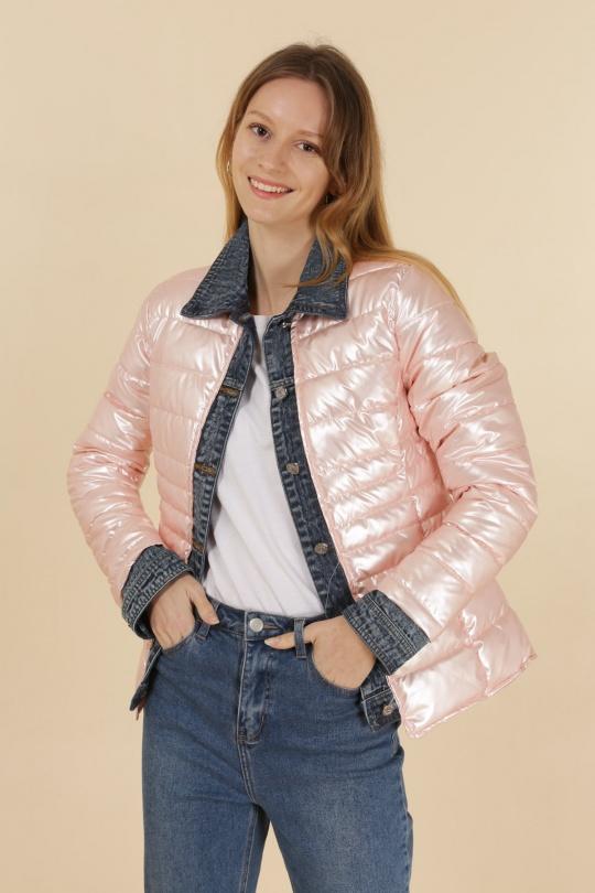 Doudounes Femme Noir Attrait Paris AT8288B Efashion Paris