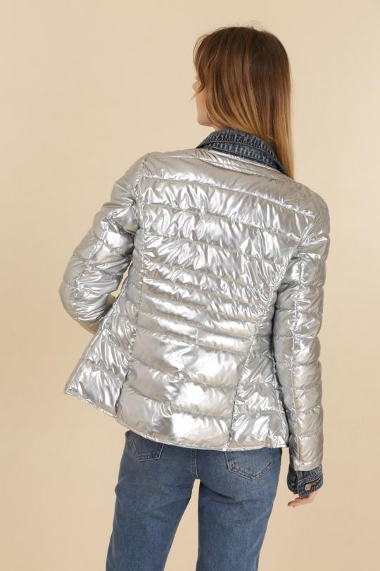 Doudounes Femme Noir Attrait Paris AT8288B Efashion Paris