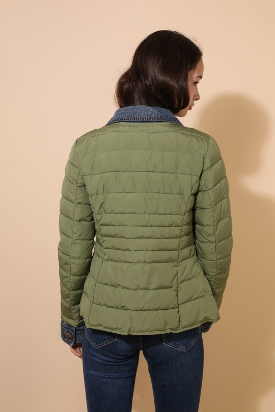 Doudounes Femme Jaune clair Attrait Paris AT8288 Efashion Paris