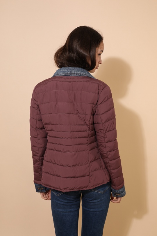 Doudounes Femme Jaune clair Attrait Paris AT8288 Efashion Paris