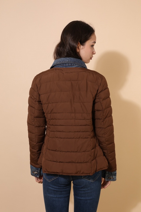 Doudounes Femme Jaune clair Attrait Paris AT8288 Efashion Paris