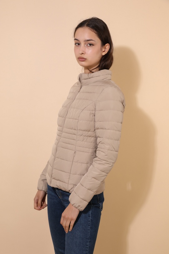 Doudounes Femme Beige Attrait Paris AT8089 Efashion Paris