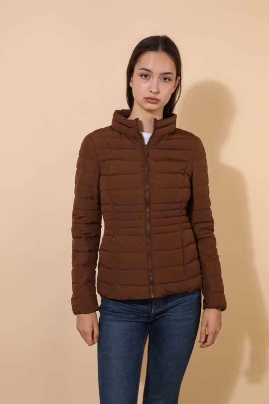 Doudounes Femme Beige Attrait Paris AT8089 Efashion Paris