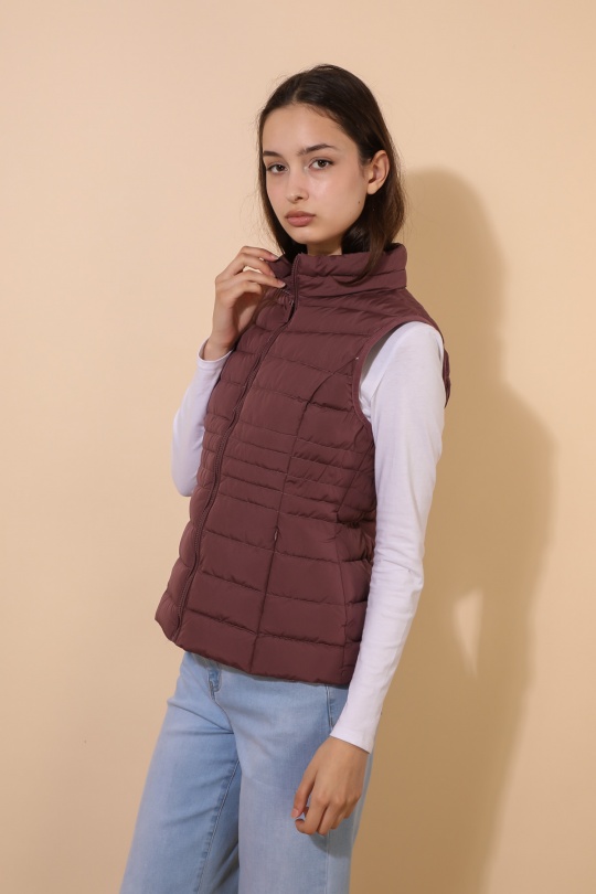 Doudounes Femme Brun Attrait Paris AT342 Efashion Paris