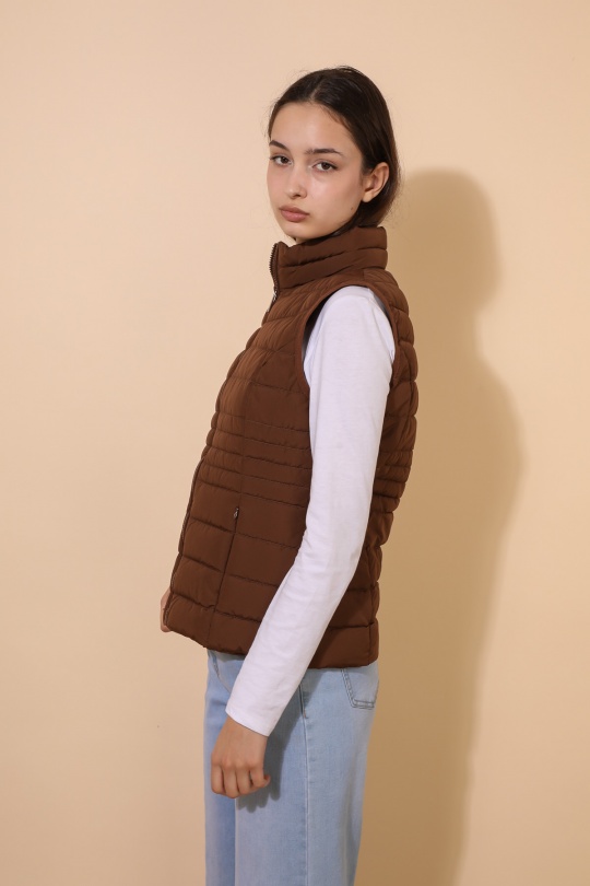 Doudounes Femme Brun Attrait Paris AT342 Efashion Paris