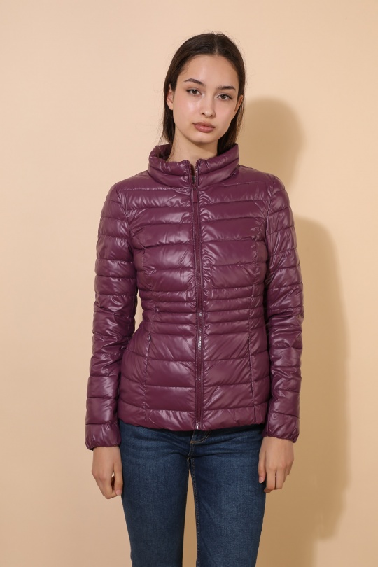 Doudounes Femme Chocolat Attrait Paris AT8089B Efashion Paris