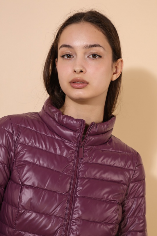 Doudounes Femme Chocolat Attrait Paris AT8089B Efashion Paris