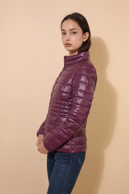 Doudounes Femme Chocolat Attrait Paris AT8089B Efashion Paris