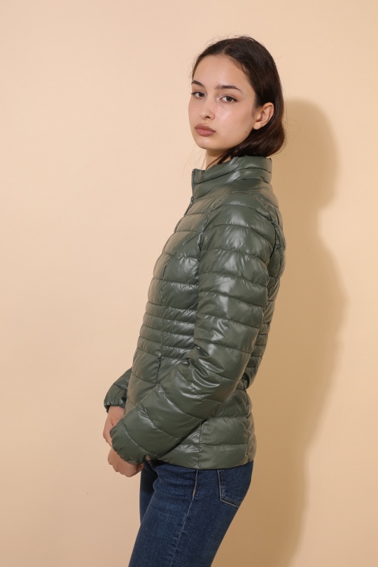 Doudounes Femme Chocolat Attrait Paris AT8089B Efashion Paris