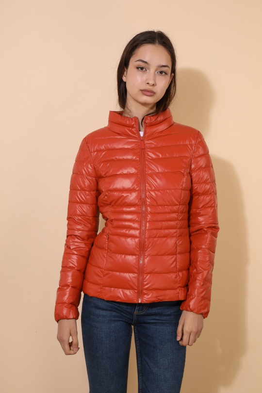 Doudounes Femme Chocolat Attrait Paris AT8089B Efashion Paris