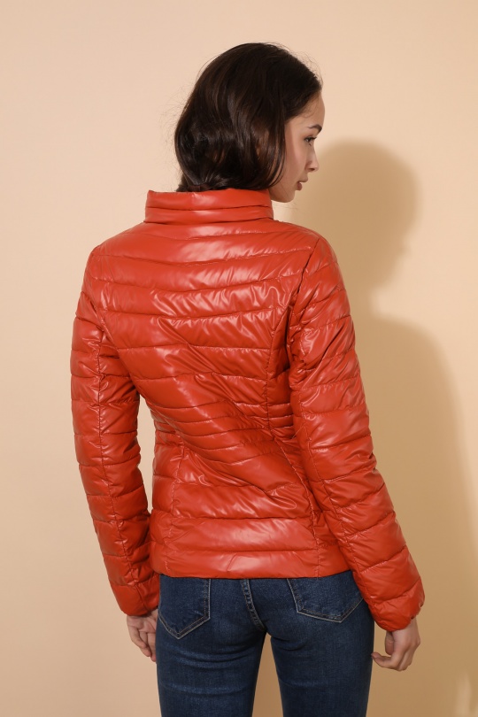 Doudounes Femme Chocolat Attrait Paris AT8089B Efashion Paris