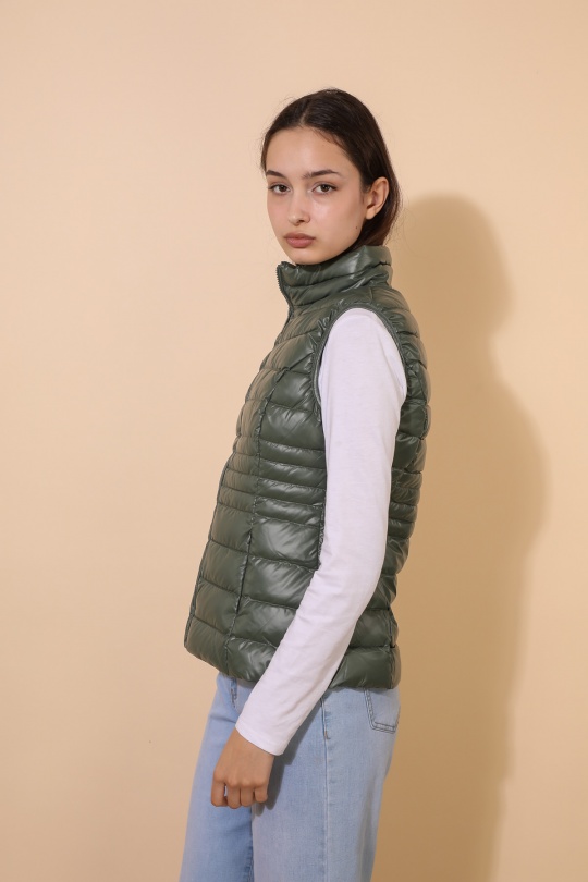 Doudounes Femme Argent Attrait Paris AT342B Efashion Paris