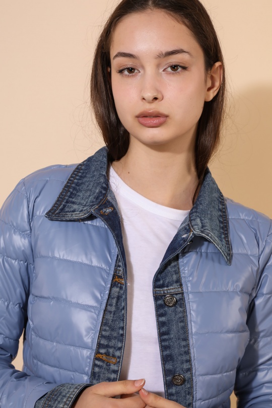 Doudounes Femme Noir Attrait Paris AT8288B Efashion Paris