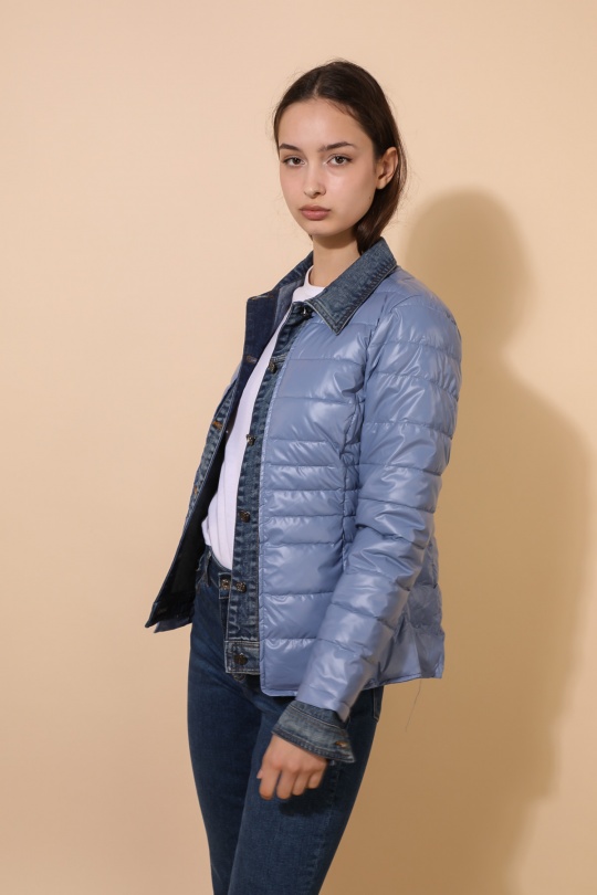 Doudounes Femme Noir Attrait Paris AT8288B Efashion Paris