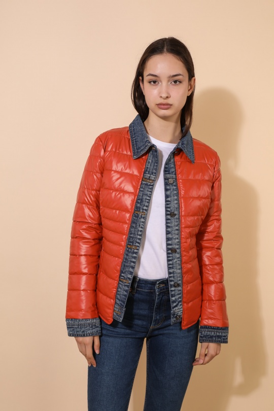 Doudounes Femme Noir Attrait Paris AT8288B Efashion Paris