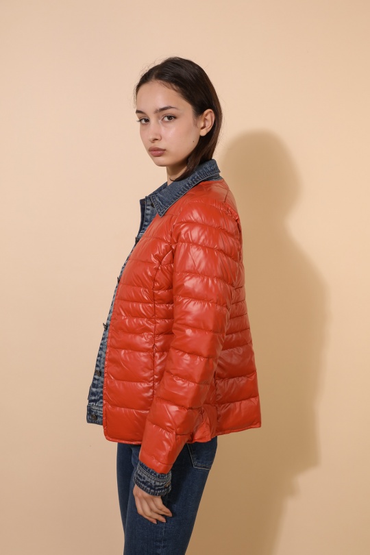 Doudounes Femme Noir Attrait Paris AT8288B Efashion Paris