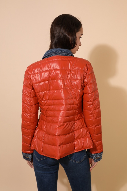 Doudounes Femme Noir Attrait Paris AT8288B Efashion Paris