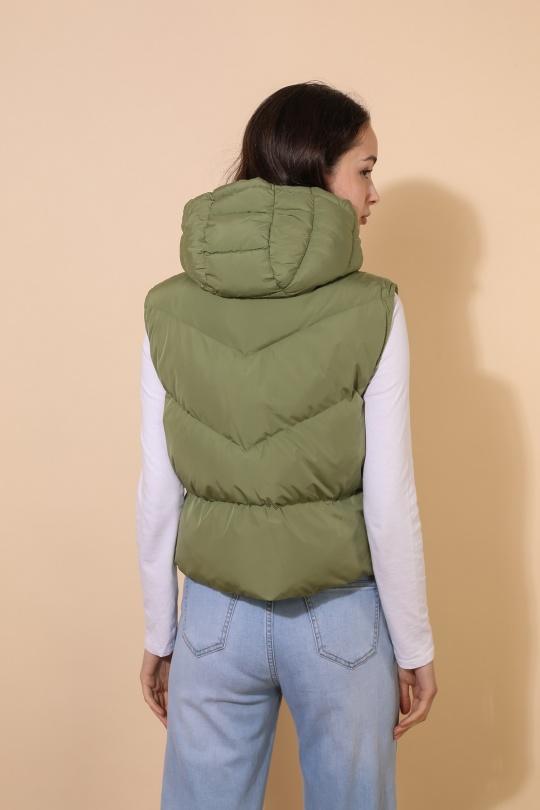 Doudounes Femme Vert Attrait Paris AT8329 Efashion Paris