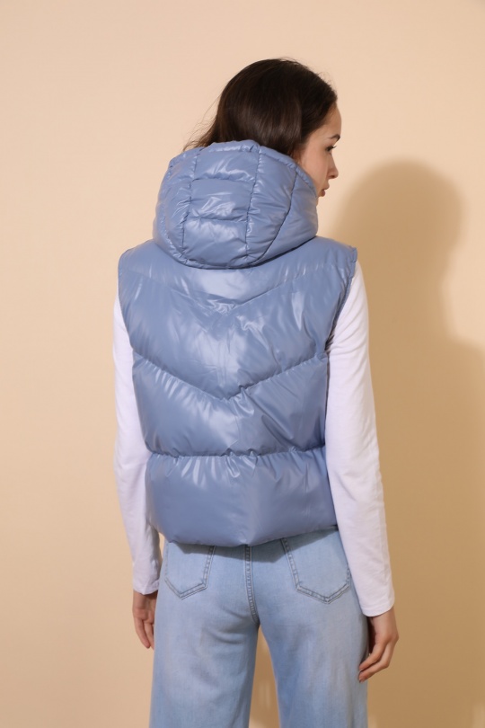 Doudounes Femme Bleu marine Attrait Paris AT8329B Efashion Paris