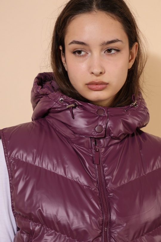 Doudounes Femme Bleu marine Attrait Paris AT8329B Efashion Paris