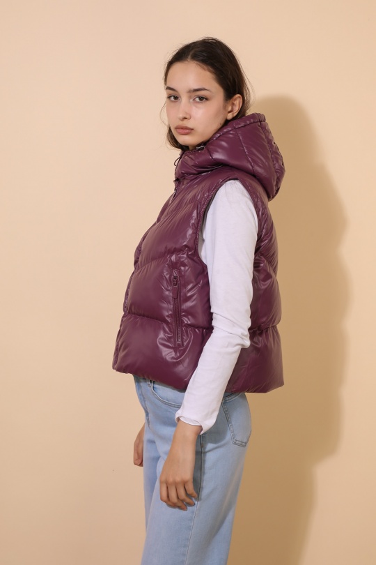 Doudounes Femme Bleu marine Attrait Paris AT8329B Efashion Paris