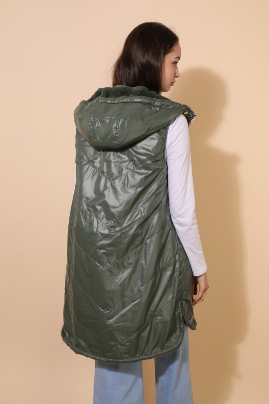 Doudounes Femme Bleu jean Attrait Paris AT8391B Efashion Paris