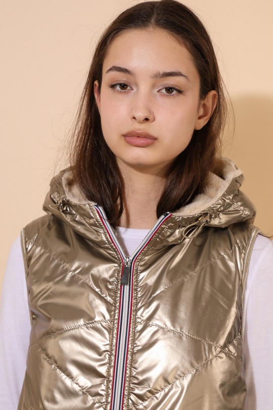 Doudounes Femme Bleu jean Attrait Paris AT8391B Efashion Paris