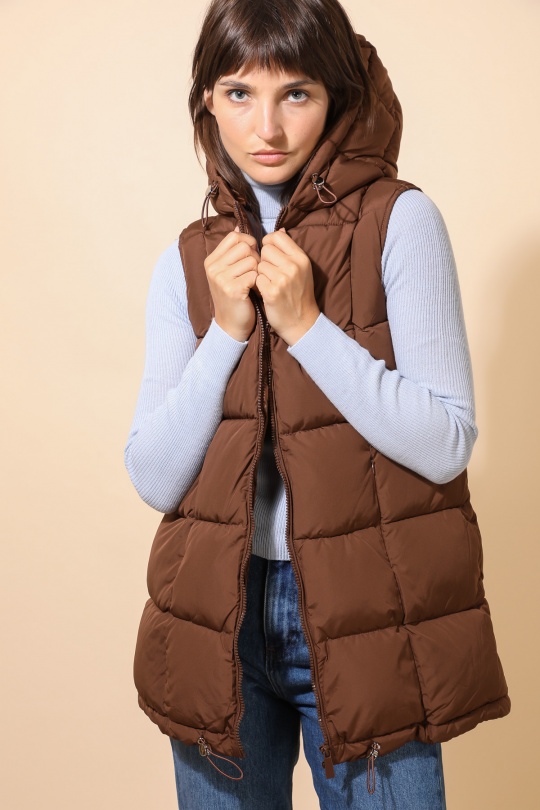 Doudounes Femme Mauve Attrait Paris AT8385 Efashion Paris