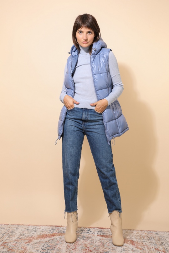 Doudounes Femme Violet Attrait Paris AT8385B Efashion Paris