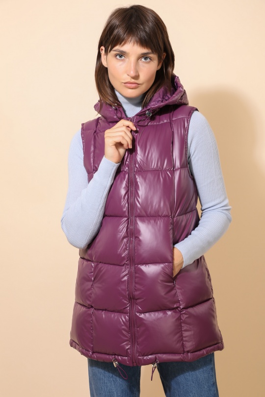Doudounes Femme Violet Attrait Paris AT8385B Efashion Paris