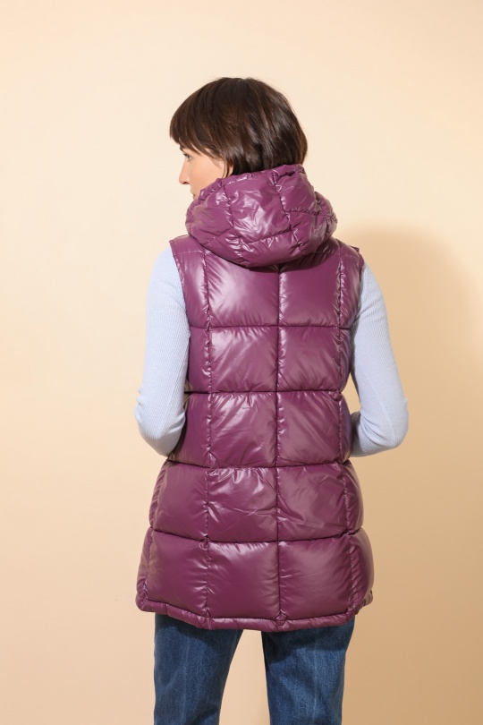 Doudounes Femme Violet Attrait Paris AT8385B Efashion Paris