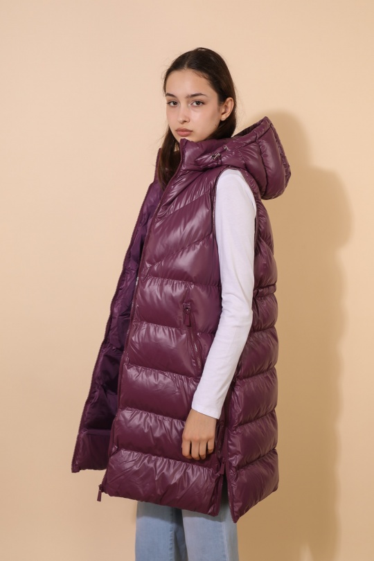 Doudounes Femme Violet Attrait Paris AT8306B Efashion Paris