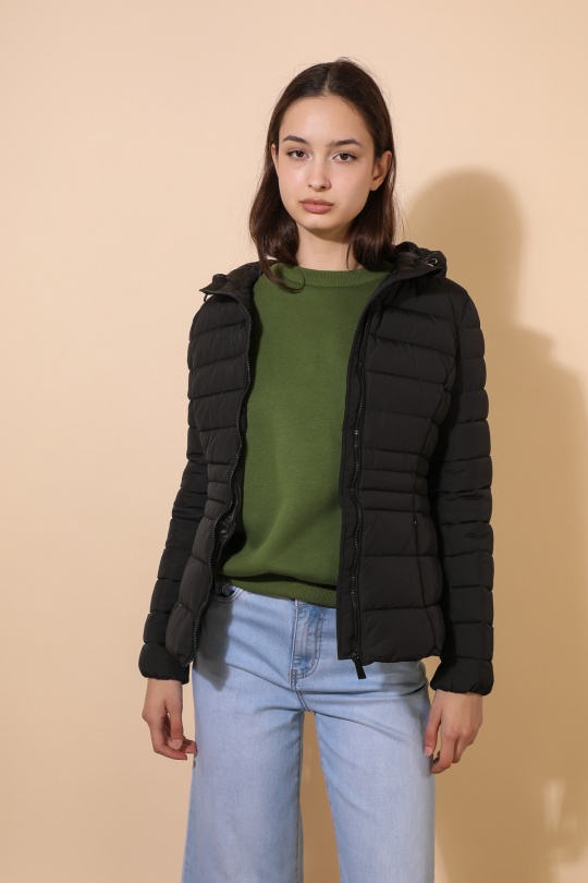 Doudounes Femme Bleu marine Attrait Paris AT8390 Efashion Paris