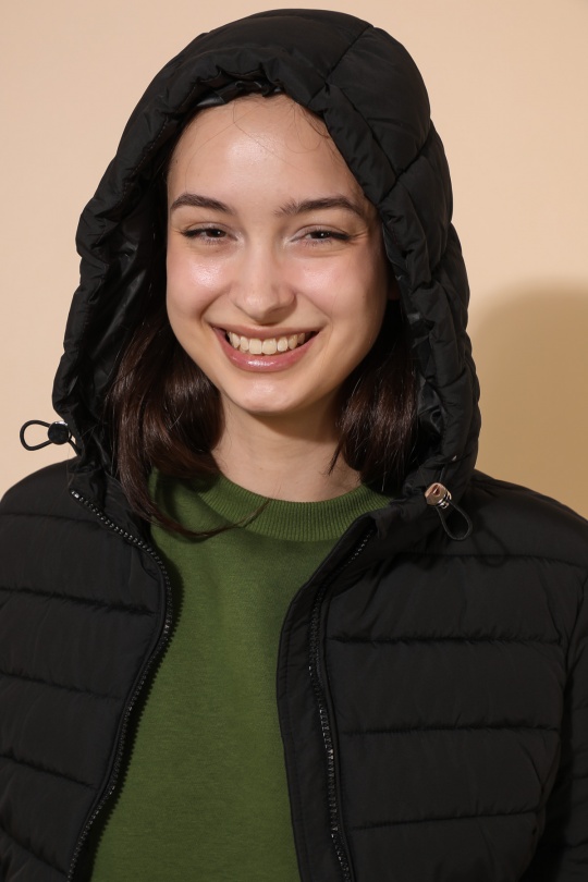 Doudounes Femme Bleu marine Attrait Paris AT8390 Efashion Paris