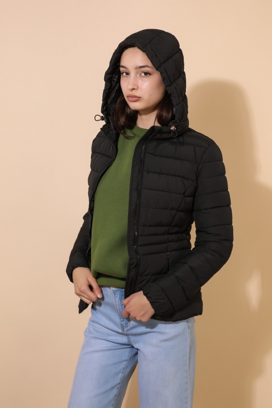 Doudounes Femme Bleu marine Attrait Paris AT8390 Efashion Paris