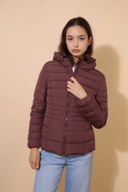 Doudounes Femme Bleu marine Attrait Paris AT8390 Efashion Paris