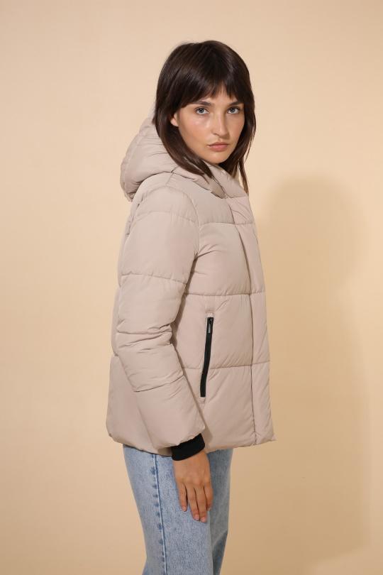 Doudounes Femme Beige Attrait Paris AT8393 Efashion Paris