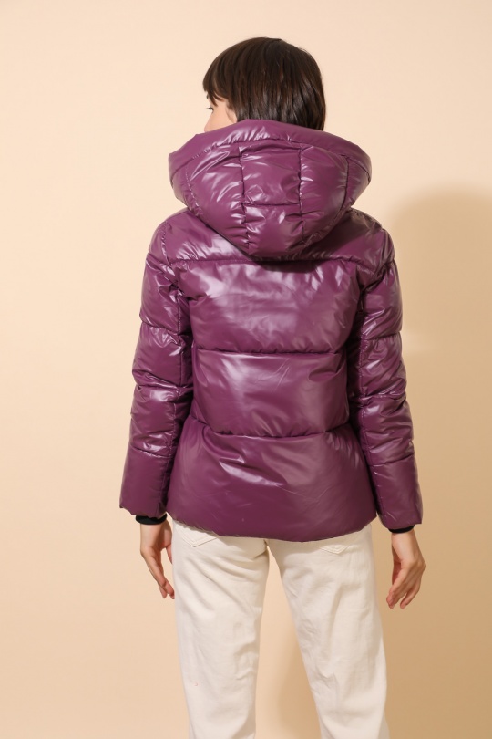 Doudounes Femme Noir Attrait Paris AT8393B Efashion Paris