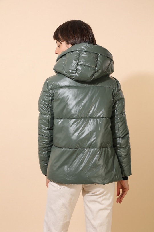 Doudounes Femme Noir Attrait Paris AT8393B Efashion Paris