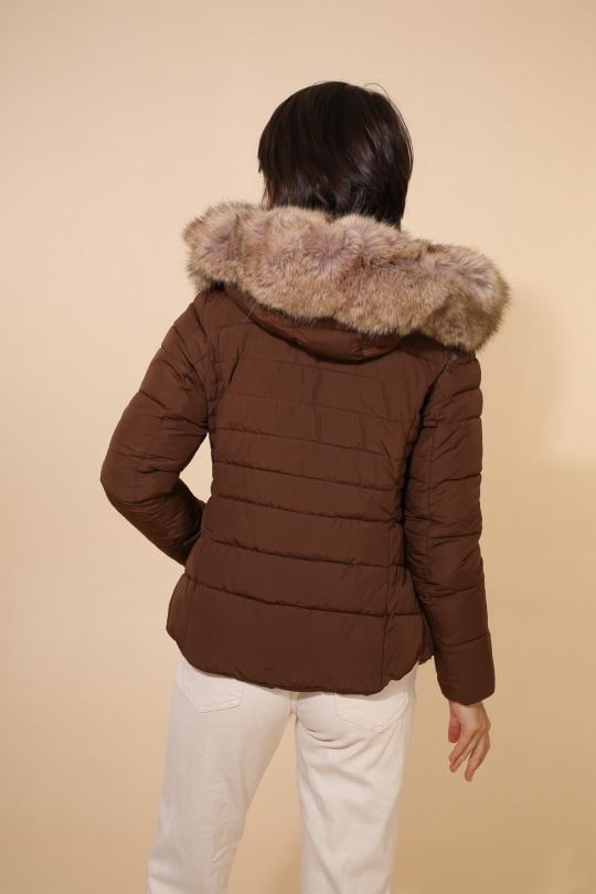 Doudounes Femme Beige Attrait Paris AT8232. Efashion Paris