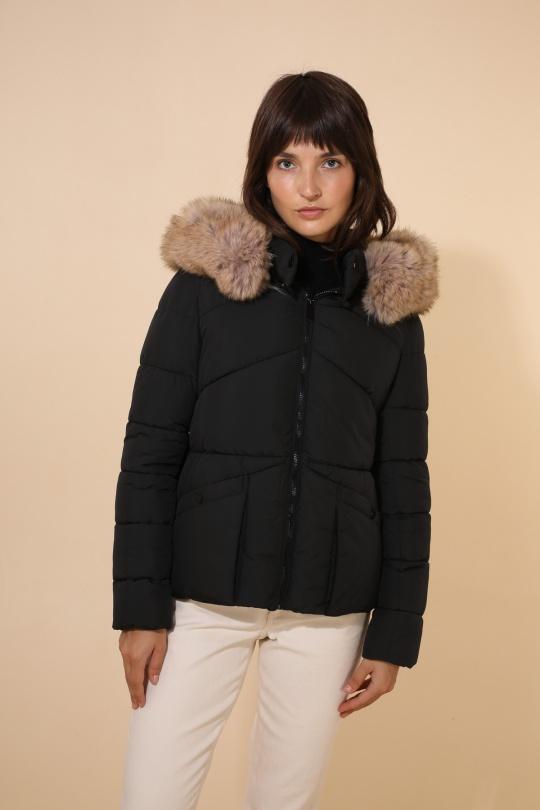 Doudounes Femme Chocolat Attrait Paris AT8383 Efashion Paris