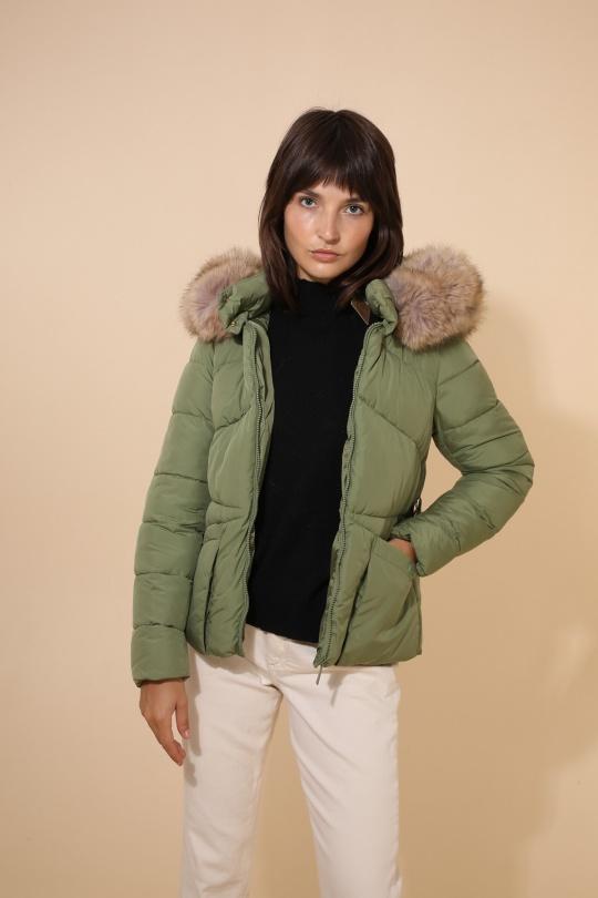 Doudounes Femme Chocolat Attrait Paris AT8383 Efashion Paris