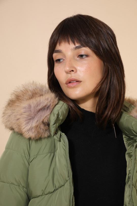 Doudounes Femme Chocolat Attrait Paris AT8383 Efashion Paris