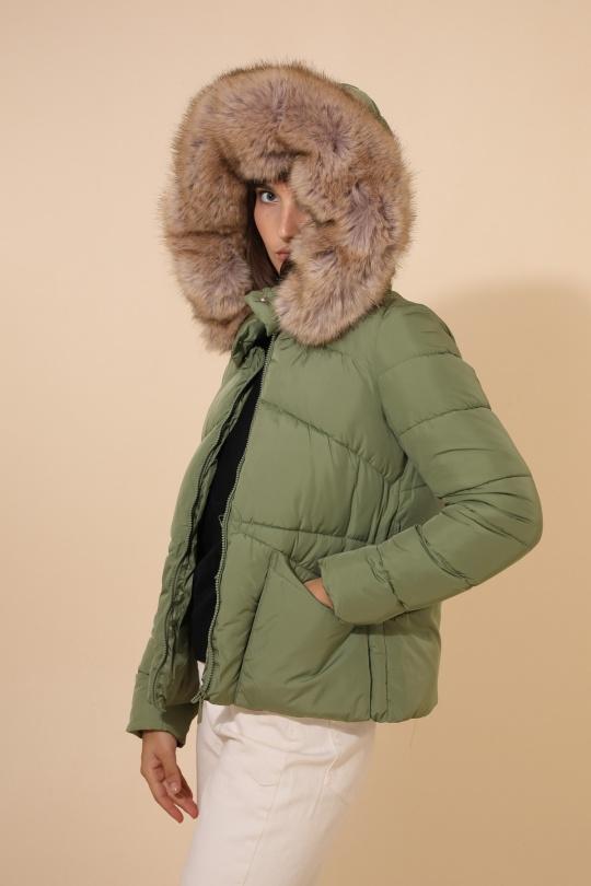 Doudounes Femme Chocolat Attrait Paris AT8383 Efashion Paris