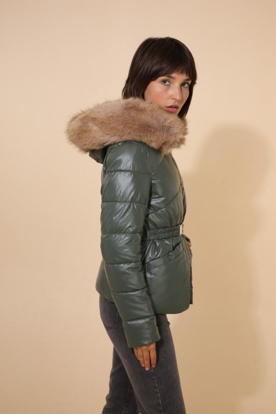 Doudounes Femme Bleu marine Attrait Paris AT8383B Efashion Paris