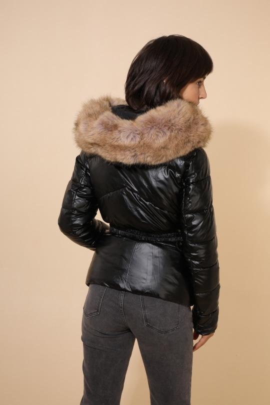 Doudounes Femme Bleu marine Attrait Paris AT8383B Efashion Paris